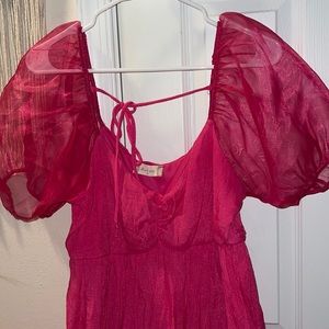 Altered state hot pink dress